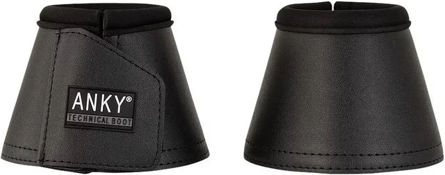 Produktbild von Anky Gamaschen aus Neopren für Pferde Schwarz Größe S