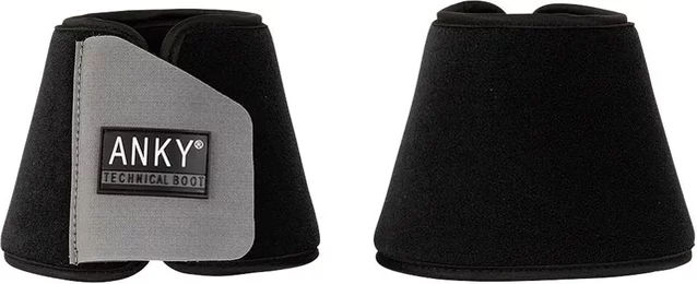 Produktbild von Anky Gamaschen Klauenschutz für Pferde Schwarz Polyester Größe S