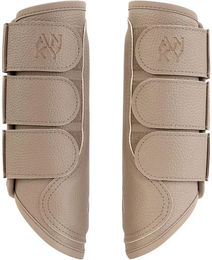 Produktbild von ANKY Geschlossene Gamaschen für Pferde aus Neopren in Braun Beige Größe L