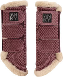 Produktbild von ANKY Geschlossene Gamaschen für Pferde aus Neopren Lila Größe S