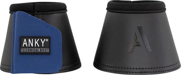 Produktbild von Anky Hufglocken Gamaschen aus Polyester Größe S in Blau oder Schwarz