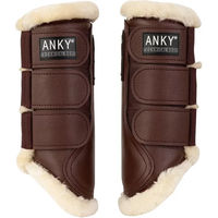 Produktbild von Anky Impact Active Gel Gamaschen für Pferde aus Neopren Braun Größe L