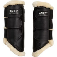 Produktbild von Anky Impact Active Gel Gamaschen für Pferde aus Neopren Schwarz Größe L