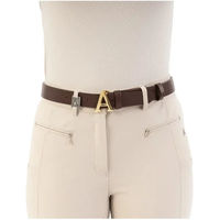 Produktbild von ANKY Ledergürtel für Damen in Braun mit Goldakzent 115 cm