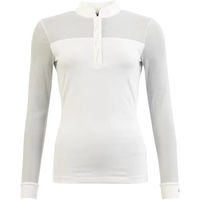 Produktbild von ANKY Luminous C-Wear Reitshirt für Damen mit langen Ärmeln Weiß XS