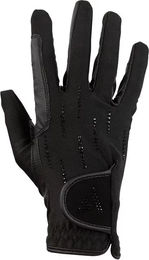 Anky Luminous Technische Reithandschuhe für Damen in Schwarz aus Kunstleder Größe 9 – Bild 1 von 5