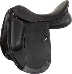 Anky Mono Flap DuPont Dressursattel für Pferde in Schwarz mit Neopren – Bild 1 von 1