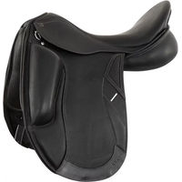 Produktbild von Anky Mono Flap DuPont Dressursattel für Pferde in Schwarz mit Neopren