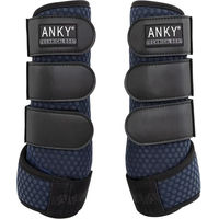 Produktbild von Anky Pferde Gamaschen aus Mesh in Blau Größe M