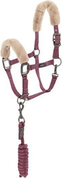 Produktbild von ANKY Pferdehalfter aus Polyester für Warmblut in Beige und Rosa