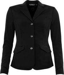 Produktbild von Anky Platinum CW Reitjacke Damen Schwarz Silber wasserabweisend aus Nylon Größe 42