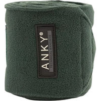 Produktbild von Anky Polobänder Gamaschen aus Fleece in Grün für Pferde