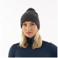 Produktbild von Anky Pompom-Mütze für Winter Unisex in Blau und Grau