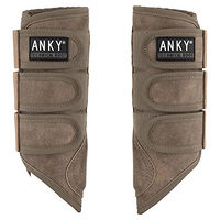 Produktbild von Anky Proficient Gamaschen für Pferde Braun Größe S aus Kunststoff