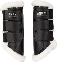 Produktbild von Anky Proficient Geschlossene Gamaschen für Pferde aus Kunststoff Schwarz Größe S