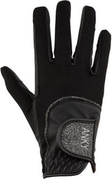 Anky Reithandschuh Technical Mesh aus Kunstleder Schwarz Größe 9 1/2 – Bild 1 von 1