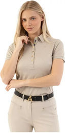 Produktbild von Anky Reitpolo Damen Cooldry Reitshirt Beige XL
