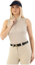 Produktbild von Anky Reitpolo für Damen ärmellos beige Größe M