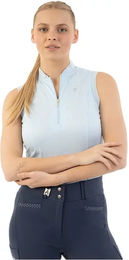 Produktbild von ANKY Reitpolo für Damen ärmellos Blau Größe M