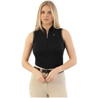 Produktbild von ANKY Reitpolo für Damen ärmellos Schwarz Größe M