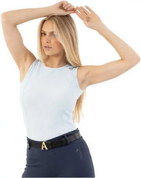 Produktbild von Anky Reitshirt Damen aus Nylon in Blau und Weiß Größe XL
