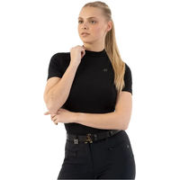 Produktbild von ANKY Reitshirt Damen Schwarz Größe L aus Polyester