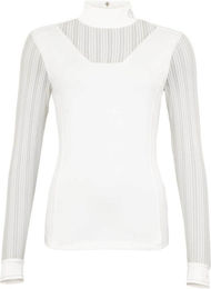Anky Reitshirt Damen Weiß Mesh XL – Bild 1 von 1