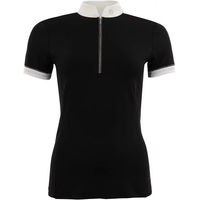 Produktbild von ANKY Reitturnierhemd Damen Textural C-Wear Schwarz Größe L