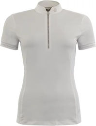 Produktbild von ANKY Reitturnierhemd Damen Textural C-Wear Weiß Größe S
