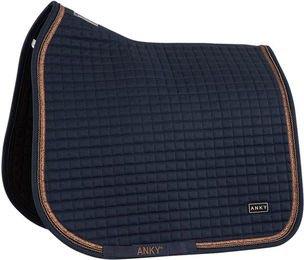 Anky Schabracke Dressur XB21007 Cotton Twill Dark Navy Blau Full – Bild 1 von 1
