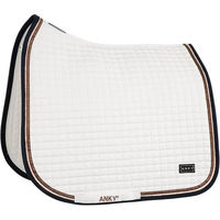 Produktbild von Anky Schabracke Limited Edition Cotton Twill Weiß Gold Dressur Warmblut/WB