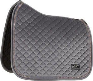 Anky Schabracke Velvet Stones Grau für Pferde Warmblut/WB – Bild 1 von 8