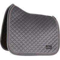 Produktbild von Anky Schabracke Velvet Stones Grau für Pferde Warmblut/WB