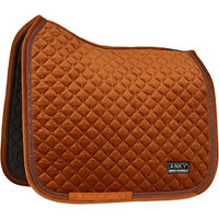 Produktbild von Anky Schabracke Velvet Stones Mittelorange für Pferde Dressur Full/WB