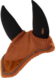 Produktbild von Anky Stones Langhaube für Pferde aus Polyester in Braun für Vollblut