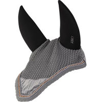 Produktbild von ANKY Stones Langhaube für Pferde aus Polyester in Grau für Vollblut