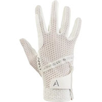 Produktbild von Anky Technical Reithandschuhe aus Kunstleder Unisex Silber Weiß Größe 8,5