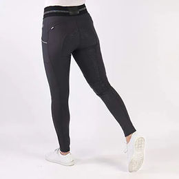 ANKY Tournament Reithose Damen Full Grip Silikon Leggings Schwarz Größe 38 – Bild 1 von 5