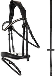 Anky Trense ATH19003 Comfort Line Trensenzaum Schwarz/Weiß Full – Bild 1 von 1