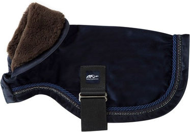 Anna Scarpati Nume Hundemantel Winter Blau Größe M aus Polyester – Bild 1 von 1