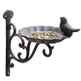 Produktbild von Annastore Vogeltränke aus Beton im Retro-Look Braun 25 cm