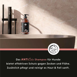 Annimally Anti Ecto Zecken- und Floh-Shampoo für Hunde mit 500 ml - 500 ml – Bild 1 von 7