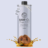 Produktbild von Annimally Barf Öl Sensitive mit Fisch für Haut Fell Immunsystem und Verdauung 1000 ml - 1000 ml