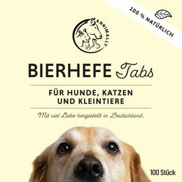 Annimally Bierhefe Tabletten für Hund, Katze und Kleintiere zur Unterstützung von Haut, Fell und Verdauung 150 Stück – Bild 1 von 6