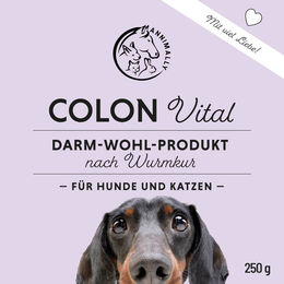 Annimally Colon Vital Darmkur Pulver 250g für Hund und Katze mit Probiotika und Präbiotika zur Unterstützung der Verdauung - 250 g – Bild 1 von 5