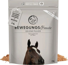 Annimally Gelenkpulver für Pferde mit MSM, Glucosamin und Hyaluronsäure 2 kg Nachfüllpackung – Bild 1 von 7