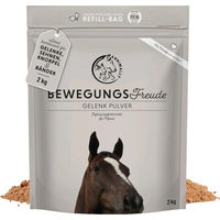 Produktbild von Annimally Gelenkpulver für Pferde mit MSM, Glucosamin und Hyaluronsäure 2 kg Nachfüllpackung