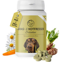 Produktbild von Annimally Gras- und Kotfresser Tabletten mit Probiotika zur Unterstützung der Verdauung und Magen-Darm-Gesundheit