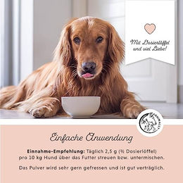 Annimally Multi Vital Pulver Nahrungsergänzung für Hunde mit Vitaminen und Mineralien zur Unterstützung des Immunsystems - 200 g – Bild 1 von 3