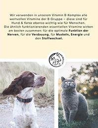 Annimally Vitamin B Komplex für Hunde und Katzen mit L-Tryptophan und Selen 120 Tabletten - 120 Stk. – Bild 1 von 3